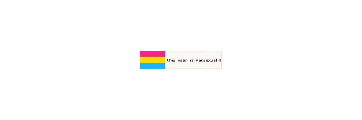 this user is pansexual