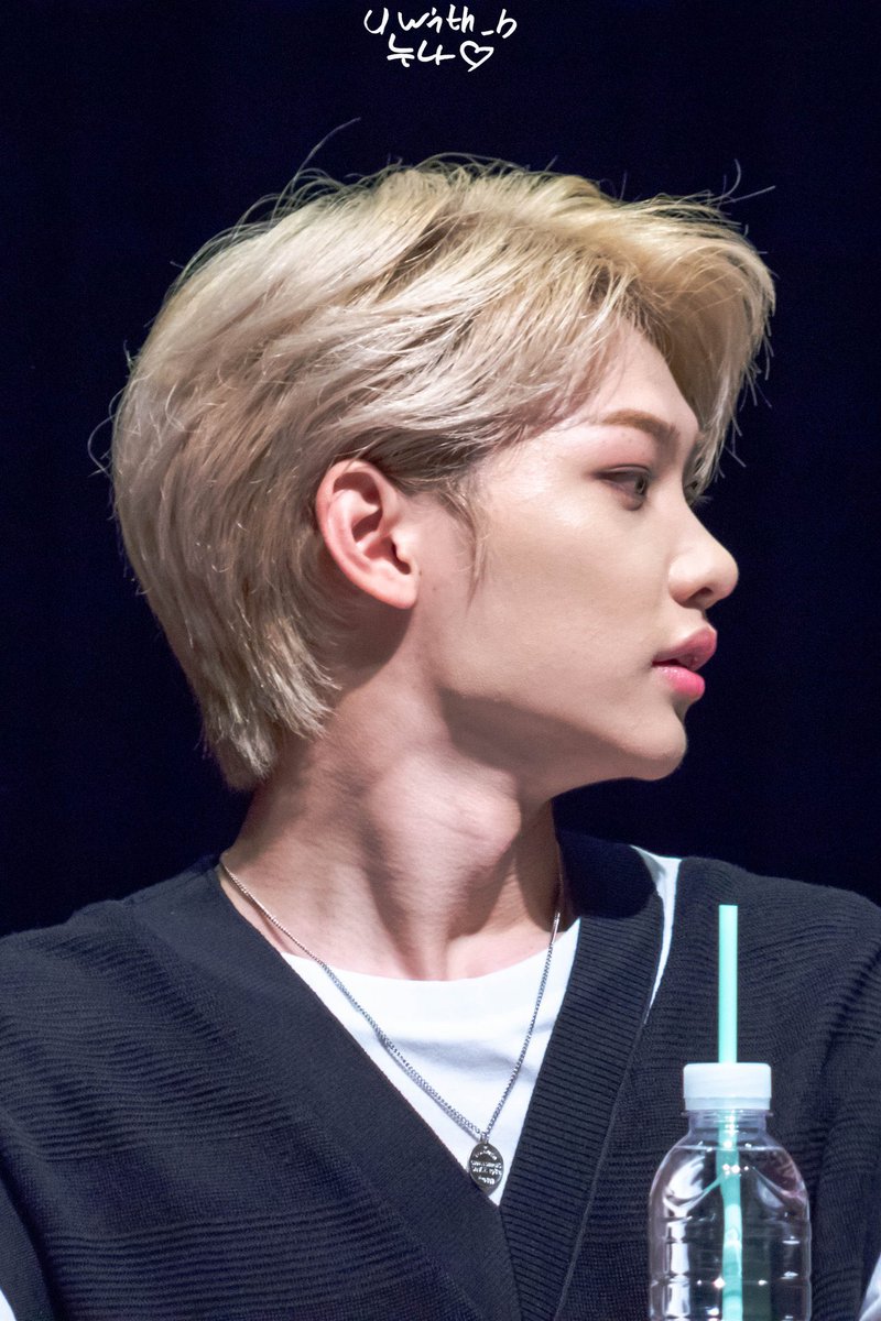 ## lee felix- BUTTON NOSE- i’m gonna cry it’s so cute and tiny and round, literal perfect nose - the way it’s slightly upturned!!!!!! oooh boy- also his freckles >>>>>>>