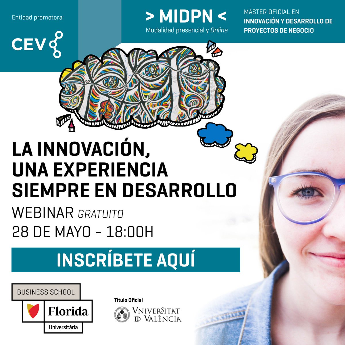 pacocorma's tweet photo. Mañana nos vemos para conocer cómo la formación puede ser clave para el desarrollo de proyectos de #innovación. @floridauni #midpn https://t.co/g4VUjsH7hi