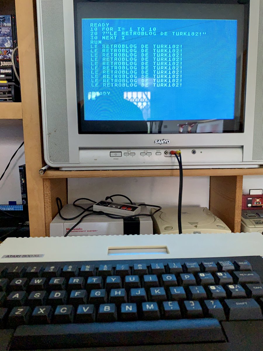 turk182es's tweet image. Bonne nouvelle ! Mon #Atari 800XL acheté pour 30€ est en parfaite santé !
Je vais donc pouvoir commencer à vous raconter mes petites aventures passées sur cette machine mais pour cela il me faut acheter un #SIO2SD à moins que vous ayez une meilleure solution à me proposer.