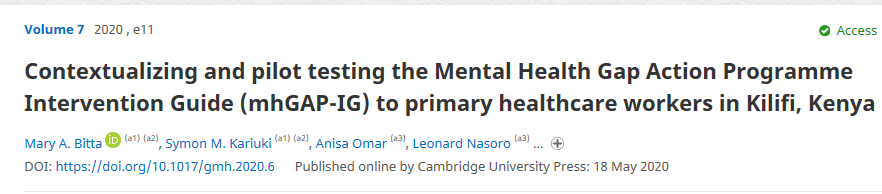 KEMRI_Wellcome's tweet photo. This paper describes the contextualisation and pilot testing of the guide in Kilifi, Kenya. Read more here: https://t.co/aCqOz8Brvb

@MaryBitta @symonmkariuki https://t.co/kTscfOw5Im
