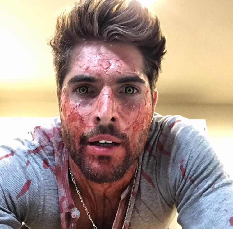 MyJasonMask's tweet image. POV: You didn't heed my warning, and it's too late. My hands are on your throat as the last bit of sanity leaves my eyes, the Zombification taking over my mind, and you get pinned to the ground by my thirst-