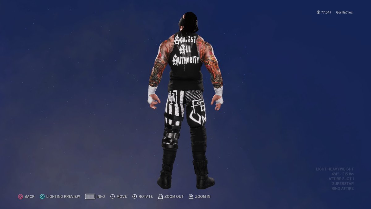 GorillaCruzRWF's tweet photo. Aiden Graves available in #RWF20 #PS4share https://t.co/RR9Z1ZU3eQ