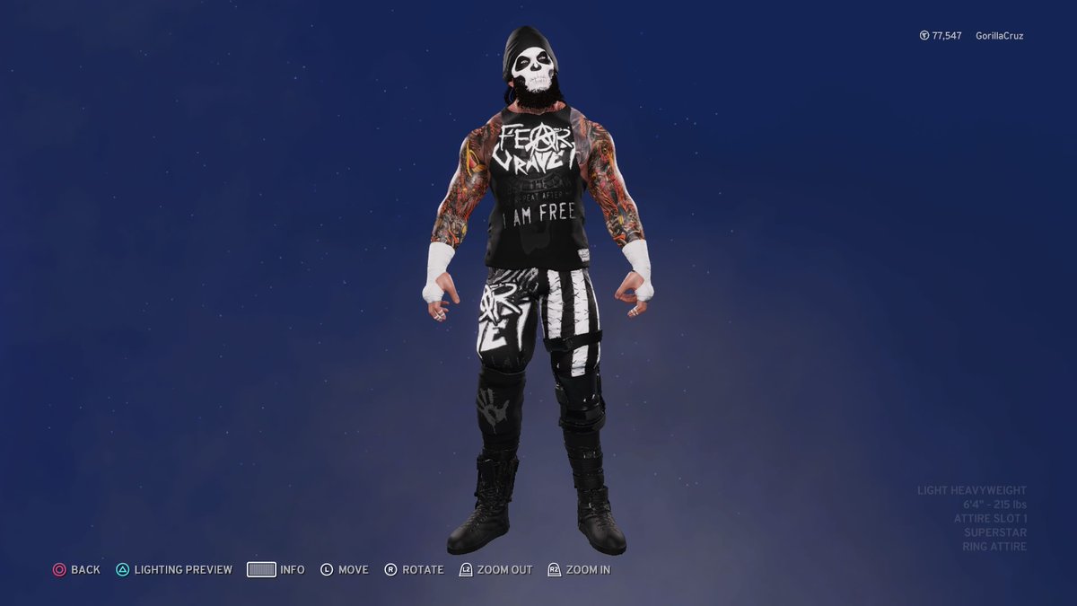 GorillaCruzRWF's tweet photo. Aiden Graves available in #RWF20 #PS4share https://t.co/RR9Z1ZU3eQ
