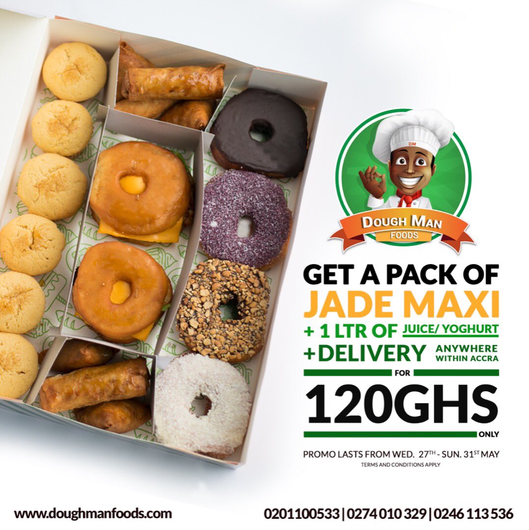 Dough Man Foods on Twitter " Last Mile Promo! Ending the month of May