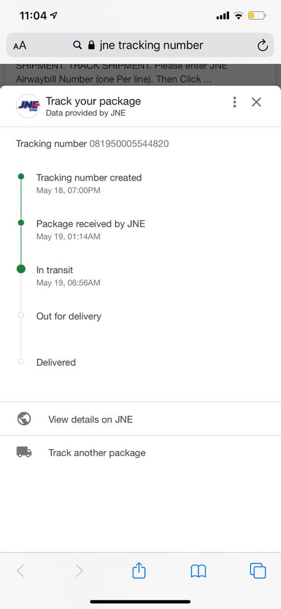 geraldearlan's tweet photo. Tolong dibantu ini @JNECare , customer service nya gabisa di telfon.
Saya kirim dr tgl 18 sampe sekarang belum di sampe, transit kemana itu? https://t.co/VtmzSjaVPq