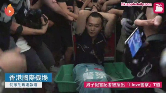 Fu Guohao, a journalist for China's Global Times was held hostage, zip-tied, and assaulted for hours by a mob of hundreds of protesters. When asked "what if he dies?" by Western journalists on the scene, the protesters replied "who cares". https://cpj.org/2019/08/hong-kong-protesters-assault-journalist-from-china.php