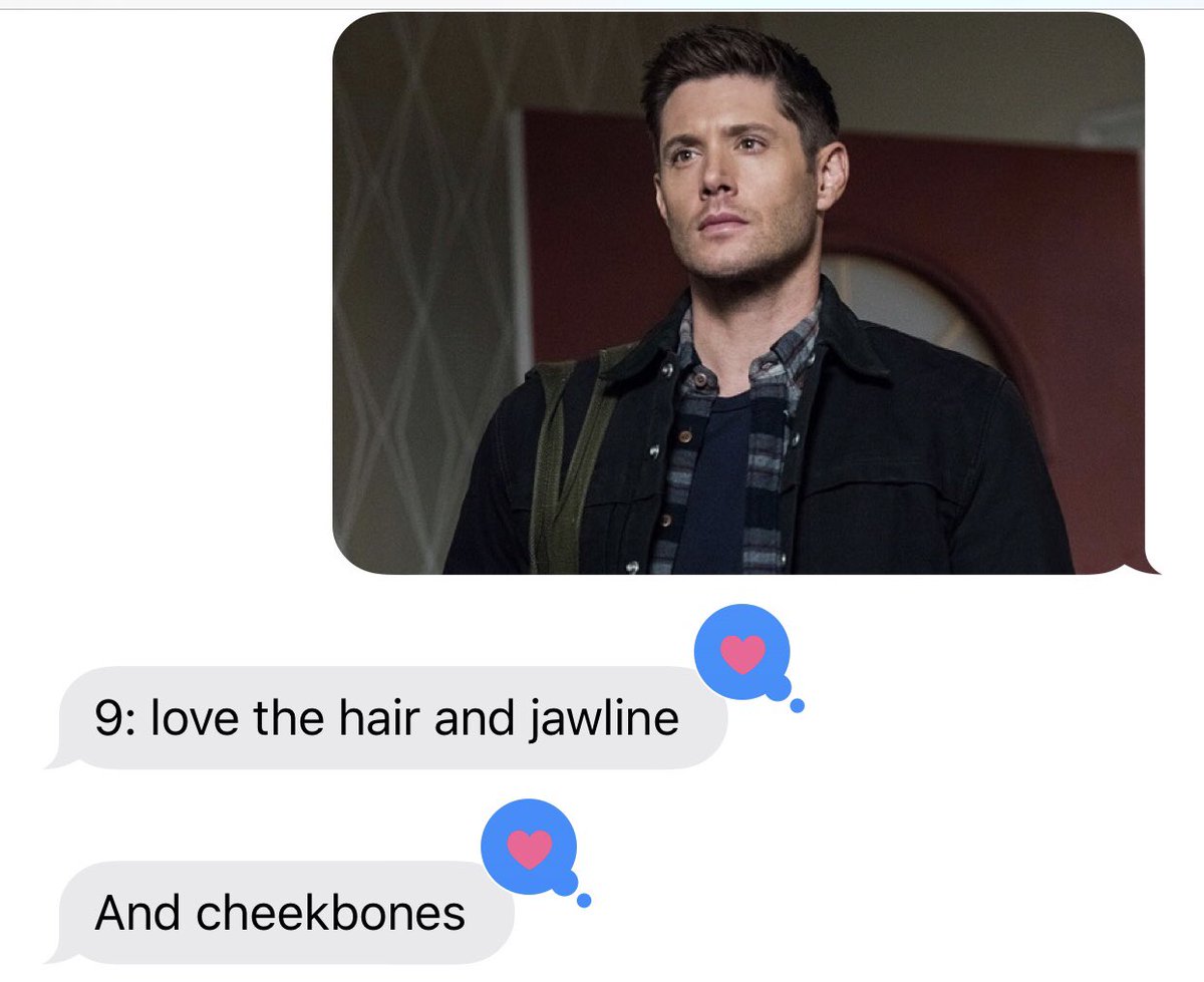 Texting my irl who knows nothing about Supernatural and asking her to rate the characters based off one photo alone: a thread