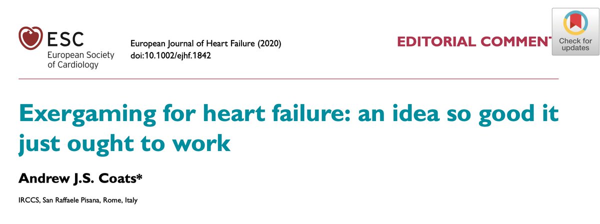 HF-Wii study (@hfwii) on Twitter photo Nice Editorial comment on our HF-Wii study in #EJHF from Andrew J.S. Coats
onlinelibrary.wiley.com/doi/full/10.10…
<a href="/escardio/">European Society of Cardiology</a> <a href="/ESC_Journals/">European Society of Cardiology Journals</a>
<a href="/DrJaarsma/">Tiny Jaarsma</a> @Anna_Submitting <a href="/m_piepoli/">Massimo Piepoli</a> <a href="/VelloneErcole/">Ercole Vellone, PhD, RN, FAAN, FESC</a> <a href="/Oronchi83/">Oronzo</a> <a href="/LeonieKlompstra/">Leonie Klompstra</a> <a href="/josianeboyne/">josiane boyne</a> Nice Editorial comment on our HF-Wii study in #EJHF from Andrew J.S. Coats
onlinelibrary.wiley.com/doi/full/10.10…
<a href="/escardio/">European Society of Cardiology</a> <a href="/ESC_Journals/">European Society of Cardiology Journals</a>
<a href="/DrJaarsma/">Tiny Jaarsma</a> @Anna_Submitting <a href="/m_piepoli/">Massimo Piepoli</a> <a href="/VelloneErcole/">Ercole Vellone, PhD, RN, FAAN, FESC</a> <a href="/Oronchi83/">Oronzo</a> <a href="/LeonieKlompstra/">Leonie Klompstra</a> <a href="/josianeboyne/">josiane boyne</a>