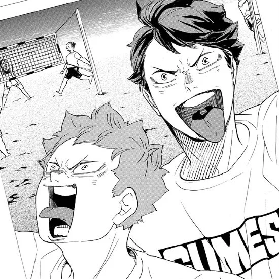 furudate giving us the ultimate dumb and dumber duo by unexpectedly letting oihina find each other in brazil was such a power move 
