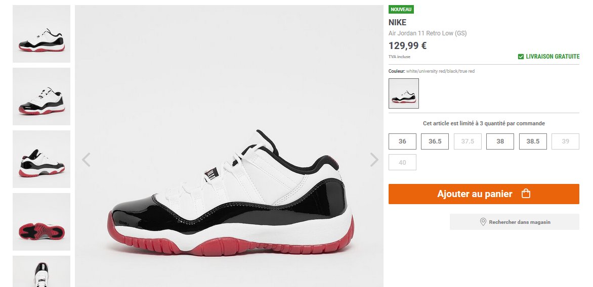 jordan 11 low snipes