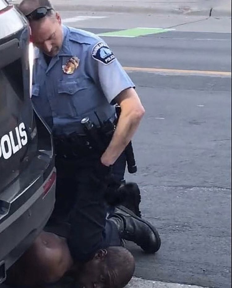His name is George Floyd and he was murdered by 4 officers. Words have never been ENOUGH. We cannot ignore. George’s life was stolen from him in the cruelest way possible. We are the sum of our actions, and fully responsible for our silence.
#JusticeForFloyd