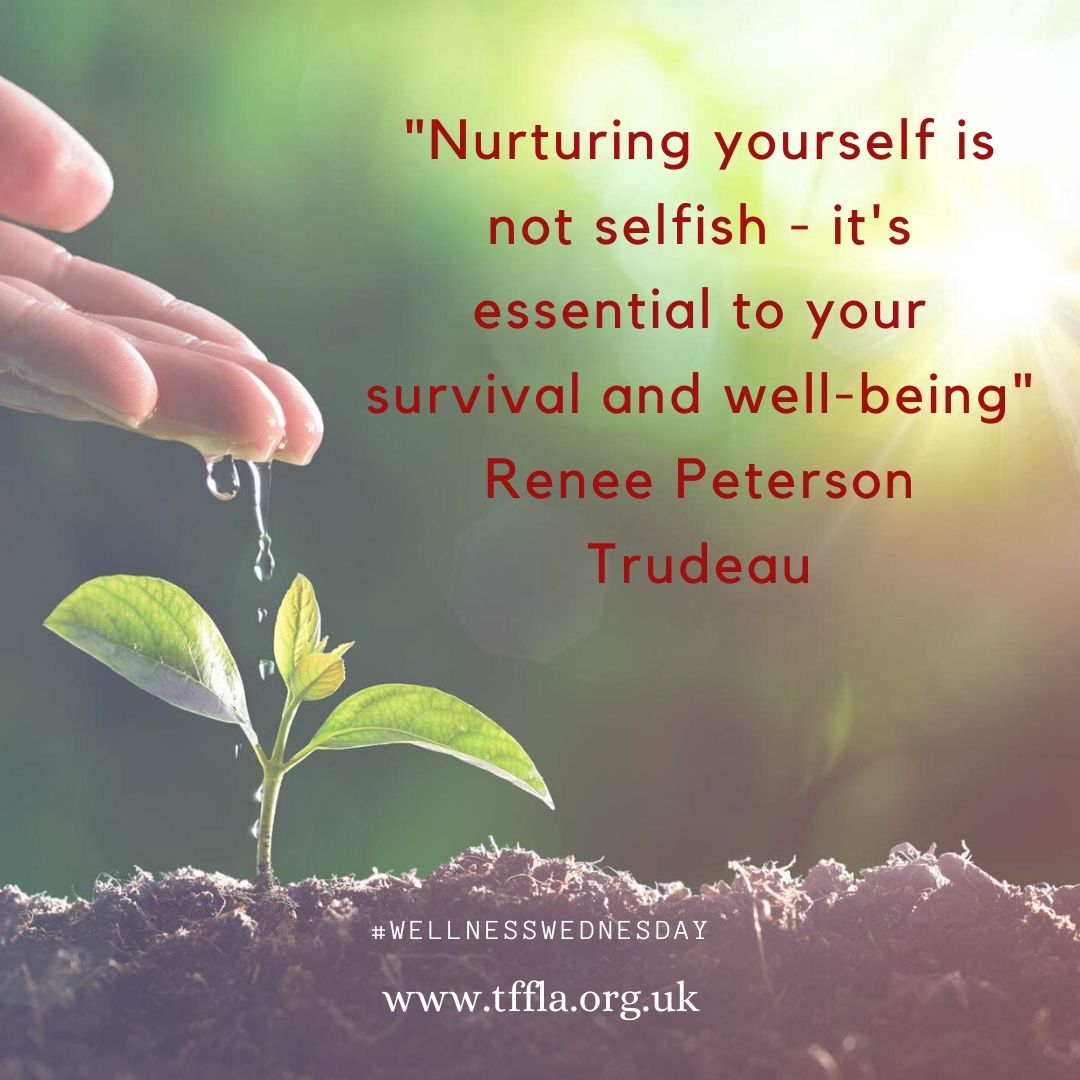 Take care of yourself!🤗
#tffla #wellnesswednesday #nurture #selfcare #qotd #quote #wellbeing