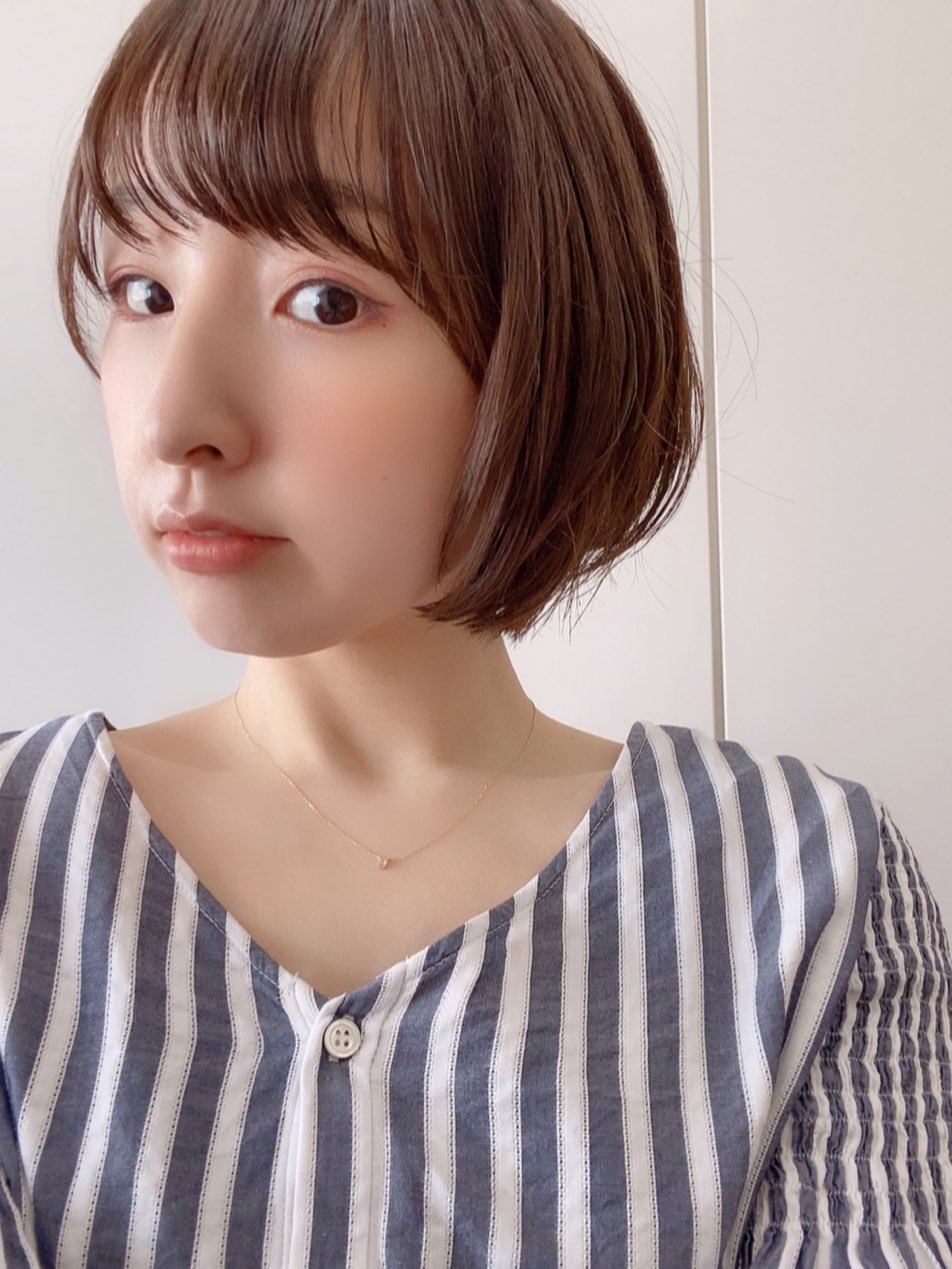 洲崎綾 少し重ためのショートボブ さっぱり ナナロク見てね T Co 603sr9tv5t Twitter