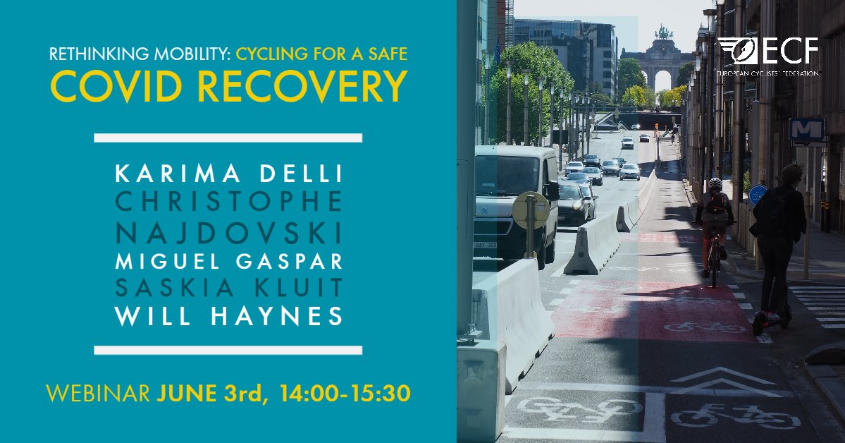 🎉 This year, we celebrate #WorldBicycleDay with an online event for everyone to attend! 
🚲 Check out the amazing line-up of speakers that will discuss about Rethinking Mobility: #Cycling for a safe #COVID #recovery.
And don't forget to register here! bit.ly/3d3AKmN