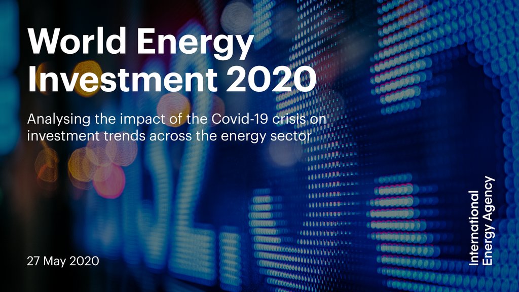 IEA's tweet photo. Explore findings from World Energy Investment 2020 by topic:

Overview: https://t.co/8KKL4godv9
Fuel Supply: https://t.co/IUVVmOIlWc
Power sector: https://t.co/RpIwAERO3Z
End use &amp; efficiency: https://t.co/OOpPSISB4P
Financing: https://t.co/tmXtUO69gF
R&amp;D: https://t.co/4lvI1jN7lC https://t.co/XhrxtO4rQz