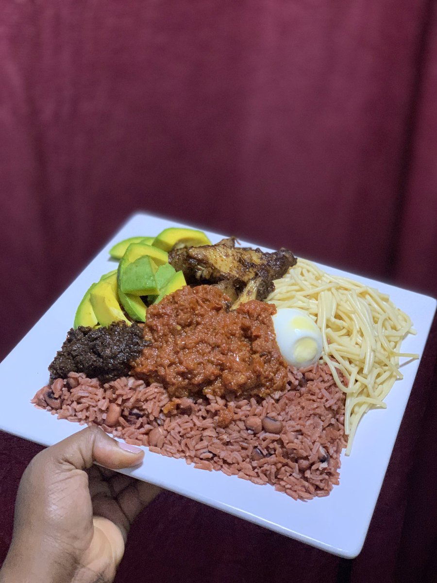 Let’s do local rice WaakyeAngwamoo Ofada (nigerian)