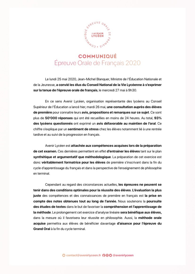 L'oral de français en Première, seule épreuve maintenue au bac 2020 - EDIT : épreuve annulée - Page 22 EZAaS2UWoAIVg02?format=jpg&name=medium