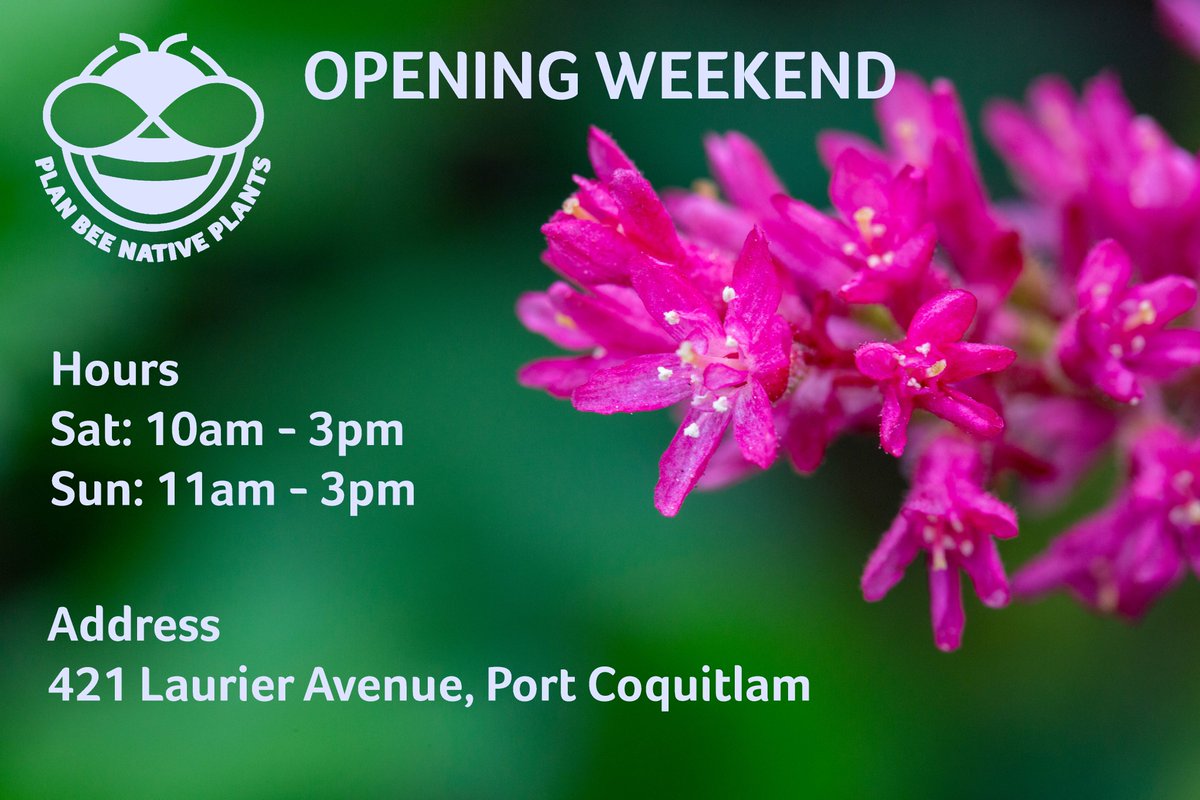 More information on our Facebook page at facebook.com/planbeenativep…