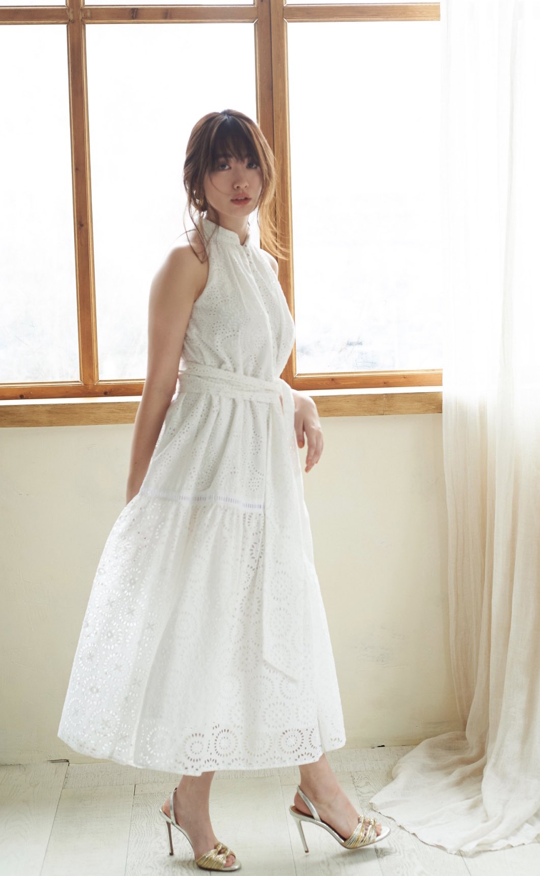 herlipto ❣️Scallop Belted Lace Dress【完売品】 | ovale.eu