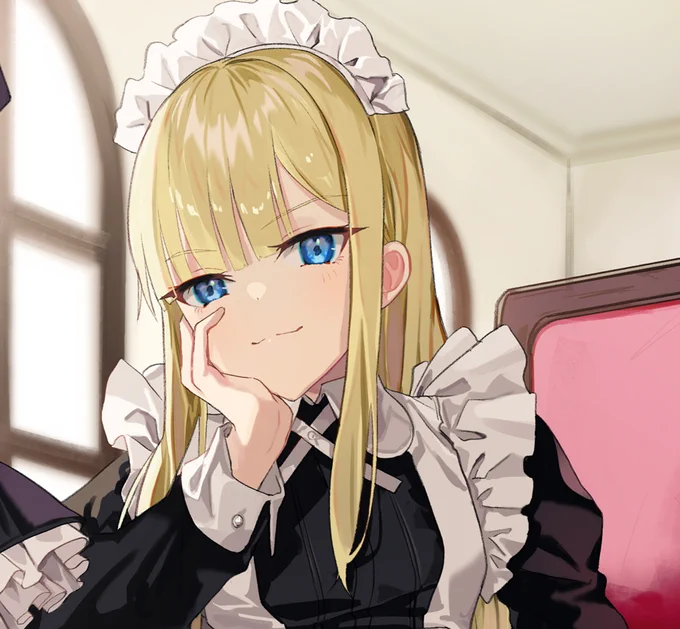 グレイとライネスがメイド服を着てくれました 
