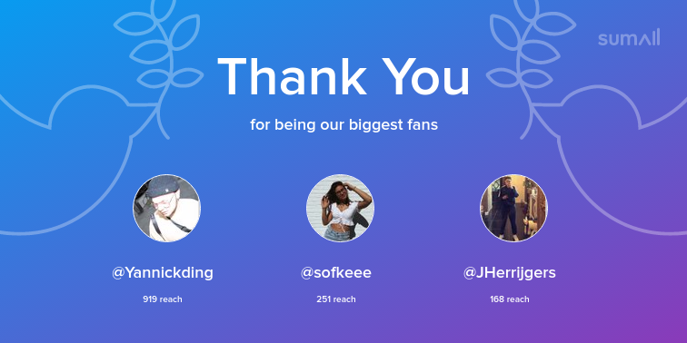 Cookies__'s tweet photo. Our biggest fans this week: Yannickding, sofkeee, JHerrijgers. Thank you! via https://t.co/vZqLquZJ6b https://t.co/cufEQkw5wX