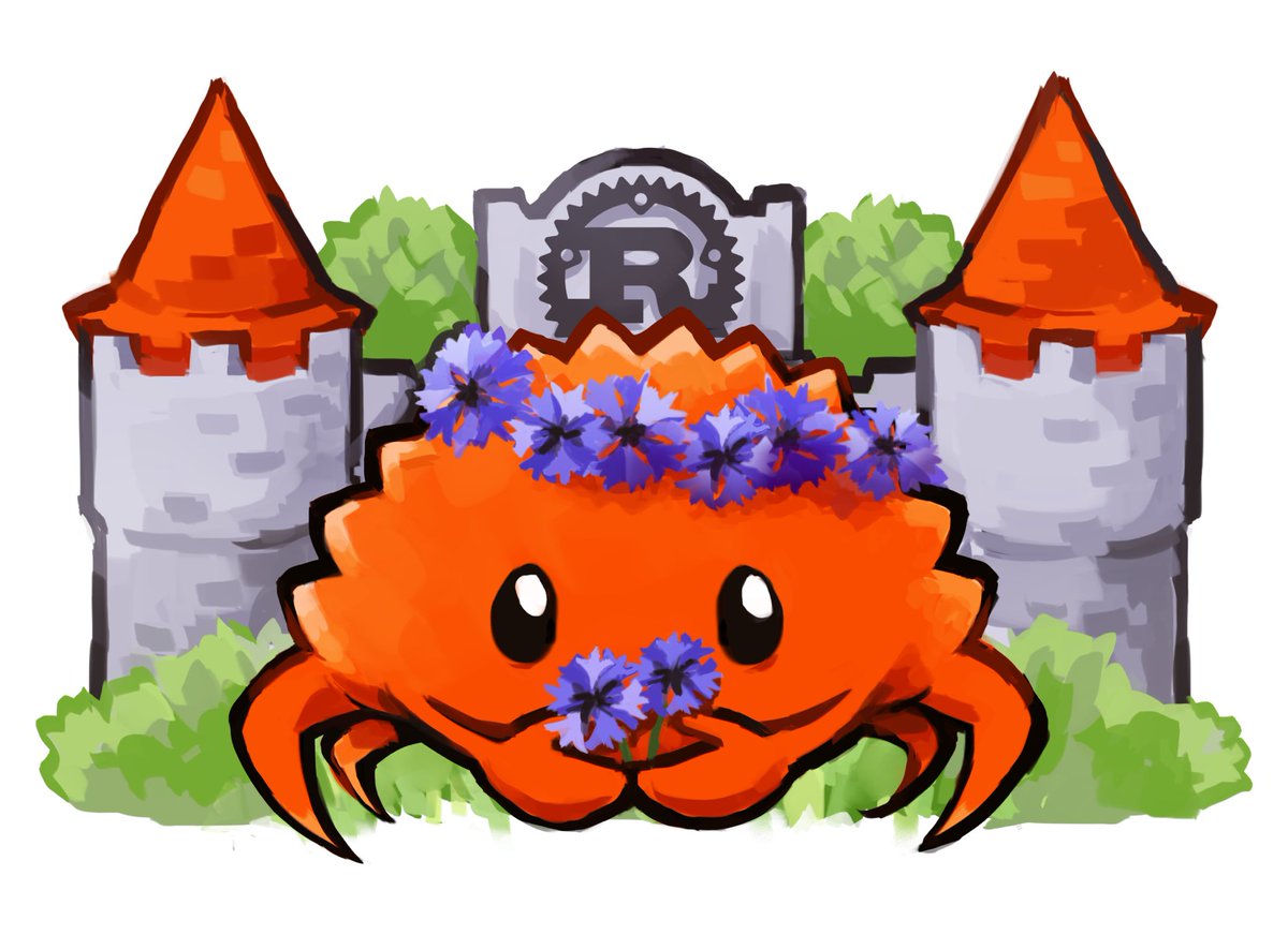 RustTallinn's tweet image. Check out some of the awesome Rust Tallinn logos made by @atsuzakii 😍and there’s more to come!