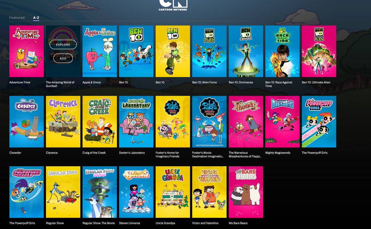 HBO Max's Cartoon Network selection is pretty standard Was kinda hopin...