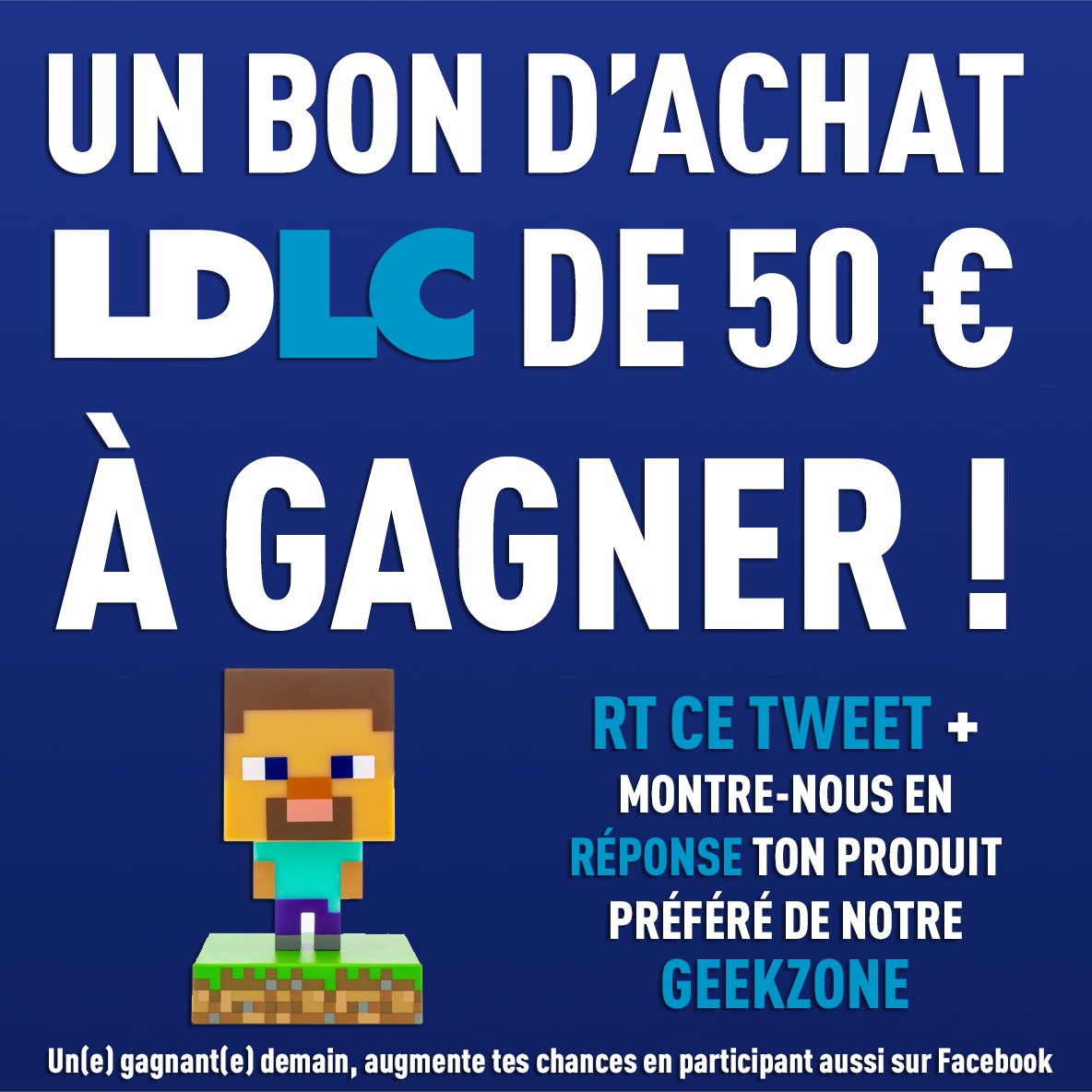 LDLC's tweet photo. #GeekWeekLDLC 🤓 On continue ! 🎁 RT ce tweet + montre-nous en réponse ton produit préféré de notre Geekzone !
👉 https://t.co/Xso4H3NOTE
Tirage demain 🍀 https://t.co/krwJfi6UyS