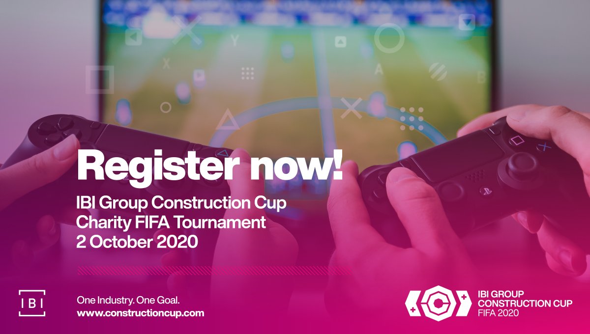Proud to announce our annual Construction Cup event will return for 2020…virtually! Have an Xbox or PlayStation? Join the #charity FIFA tournament in aid of <a href="/CRASHcharity/">CRASH Charity</a>! UK entrants only. Find out more: ow.ly/pHA550zQHks #IBICupFIFA