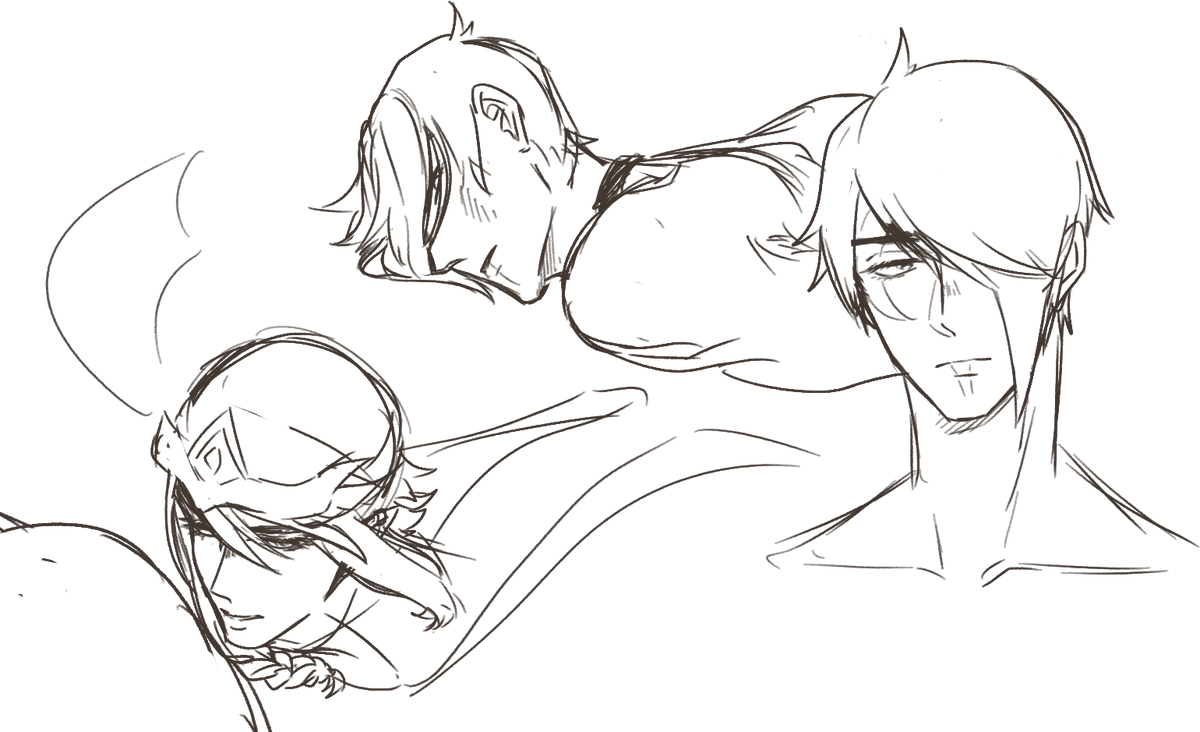 Just doodles done during the stream~ 