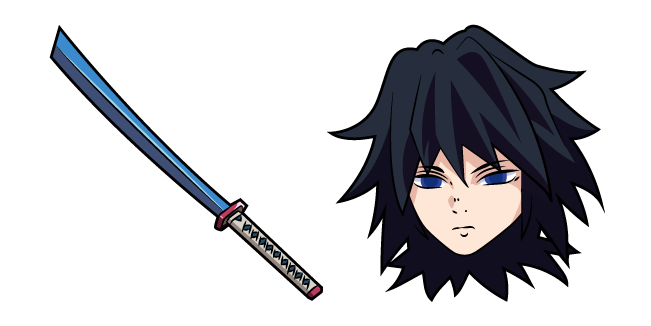 Custom Cursor on X: Powerful swordsman, Demon Slayer and member the Demon  Slayer Corps - the fair Giyu Tomioka, and his sword in the anime cursor  from the Demon Slayer: Kimetsu no