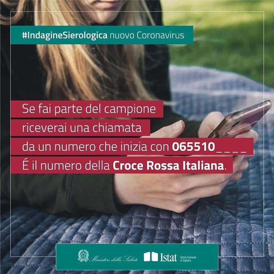 cri_Livorno's tweet photo. 📌 Se ricevete una telefonata da uno 06.5510...è la #CroceRossaItaliana,non è uno stalker,non è una #truffatelefonica,è un servizio che potete rendere al vostro Paese attraverso un piccolo prelievo venoso
#indaginesierologica
#CroceRossa #UnItaliaCheAiuta #cororavirus #covid19 https://t.co/4urKIiMzLY