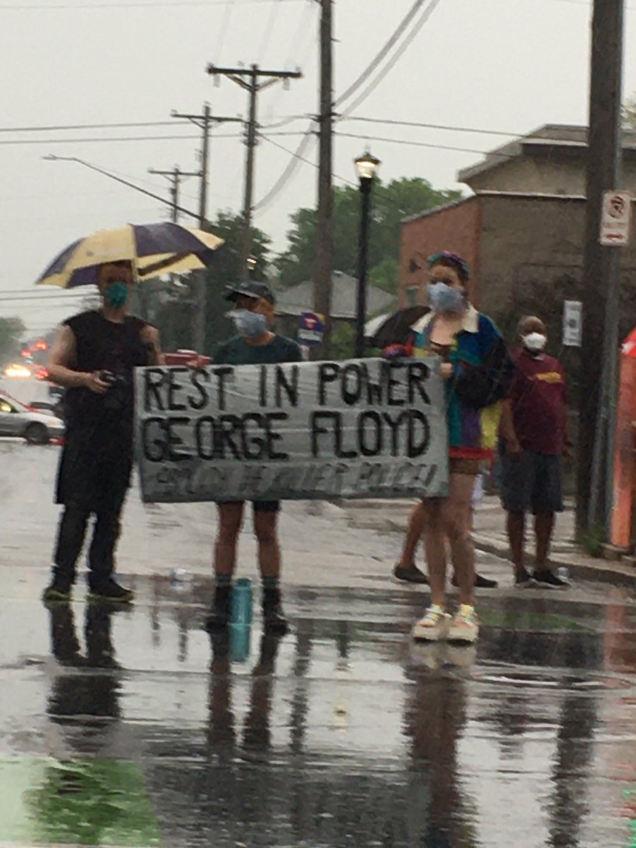 Tough sleeping after what we saw on 38th &amp; Chicago.