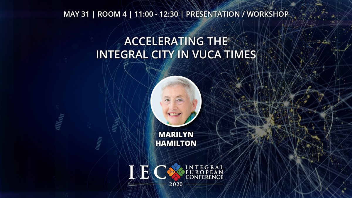 integralcity's tweet photo. #integralintel IEC 2020 starts today. Join @integralcity May 31, 11am CEST for Accelerating Integral City in VUCA World https://t.co/oqPNyjjboS https://t.co/Qf6r88zd2L