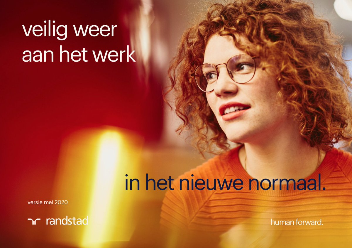 Randstad heeft een handige white paper geschreven 'safely back to work'.  Omdat veiligheid en gezondheid het belangrijkste zijn, maar niet zonder ook werk te maken van 'werk'. We helpen bedrijven zodat onze flexcollega's ook weer snel aan het werk kunnen! 
randstad.nl/werkgevers/cor…