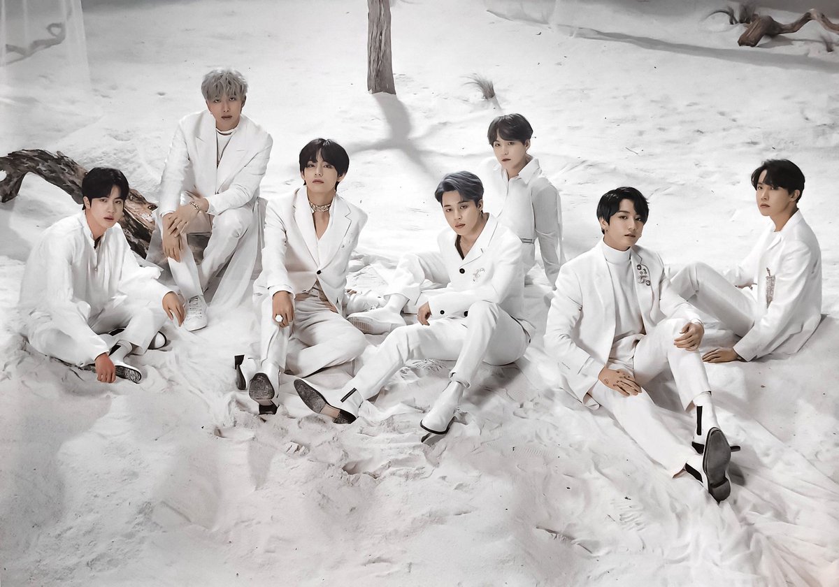 BTS IN WHITE ; A NECESSARY THREAD