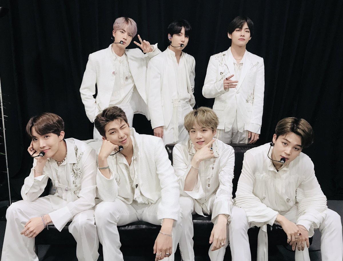 BTS IN WHITE ; A NECESSARY THREAD