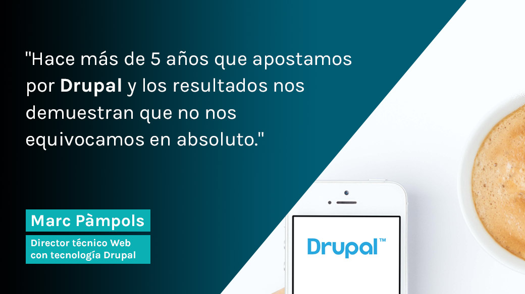 ActiumDigital's tweet photo. En #ACTIUMDigital trabajamos con las mejores #tecnologías, como #Drupal 👉 https://t.co/n8fdjBlFUc
@mpampols, lo tiene claro: https://t.co/RFWNrtntiC