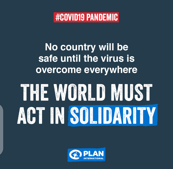 To beat coronavirus, we must unite and work together; across borders, organisations and generations. Let us listen to the voices of those most vulnerable and act in solidarity. Together we can overcome the global pandemic.
#FightCovid-19
 #TogetherWeCan
#StayHomeStaySafe
