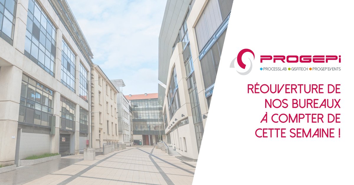 UL_Propuls's tweet photo. Après une période de fermeture, nous avons le plaisir de vous annoncer la réouverture de nos bureaux depuis le mardi 26 mai, en activité réduite toutefois. https://t.co/iy44aCyFMC
