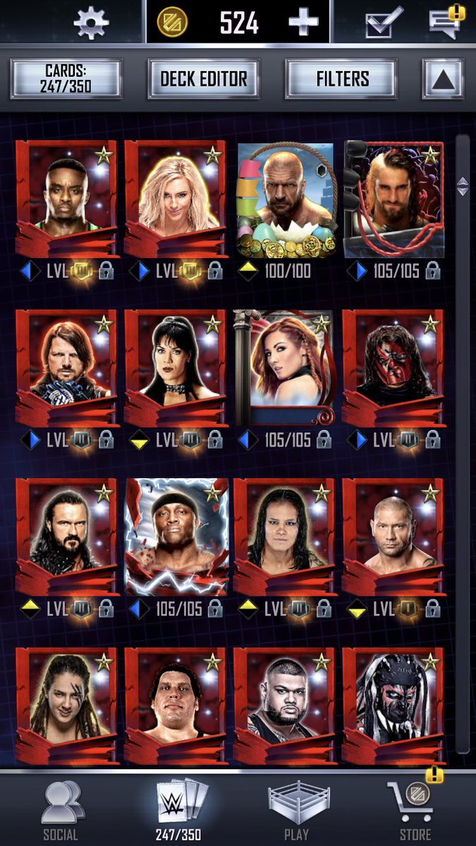 Daemonhunt2's tweet image. #wwesupercard listen to offers