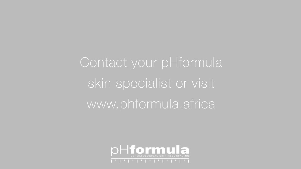 Order the June promotion through your pHformula Skin Specialist or visit phformula.africa

#skinresurfacing #innovation #healthyskin #antiaging #pHformulasa