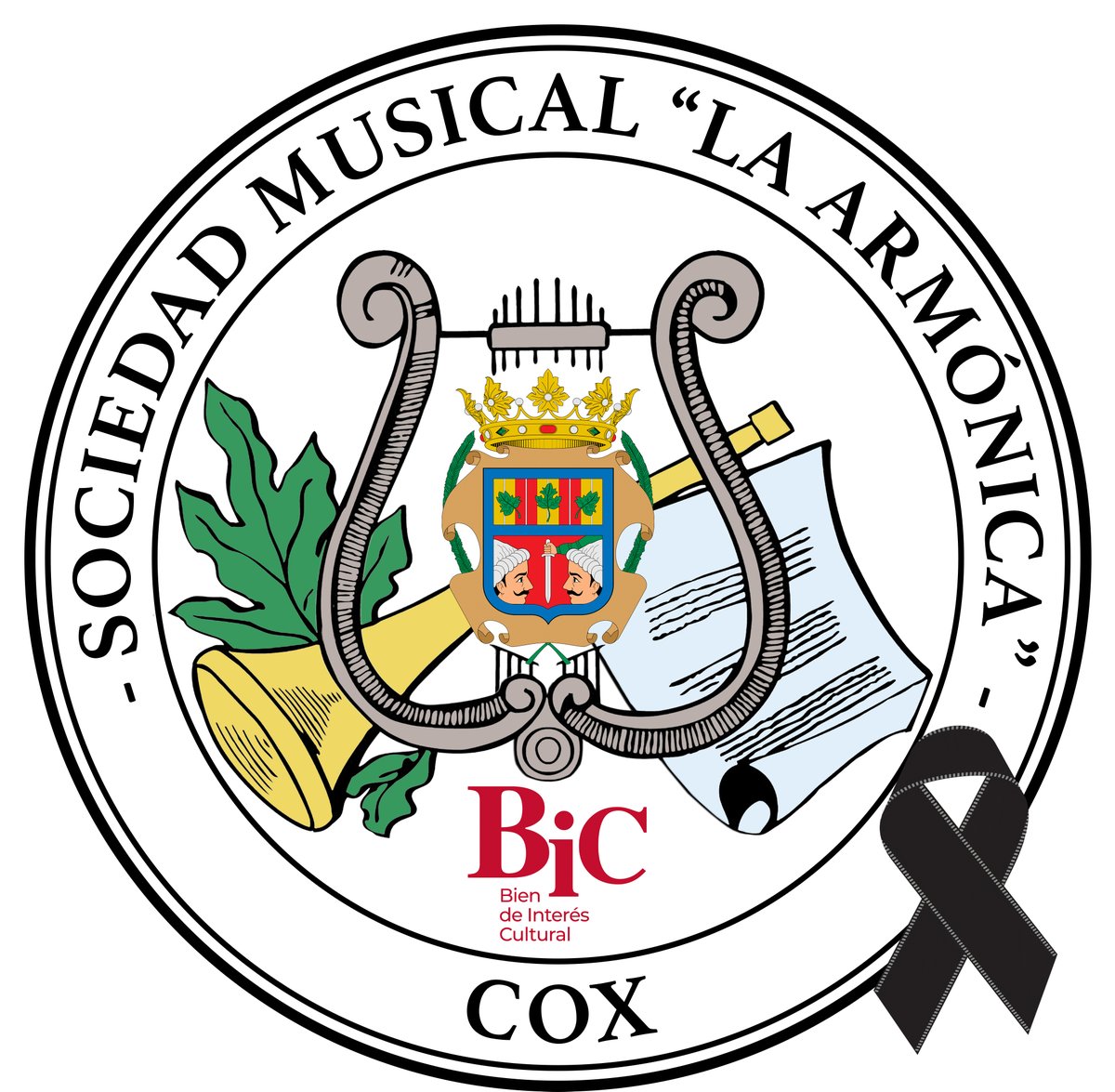 Hoy, desde la Sociedad Musical "La Armónica", día que se inicia el duelo oficial en toda España y que tendrá una duración de diez días, nos unimos al reconocimiento, pésame y respeto hacía todas las víctimas que han perdido la vida a causa de la pandemia #COVID19.