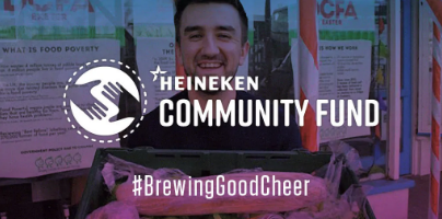Big thanks to <a href="/Heineken_UK/">Heineken® UK</a>  for their support from their Community Fund with <a href="/nbrly/">neighbourly.com</a>  this morning 💙