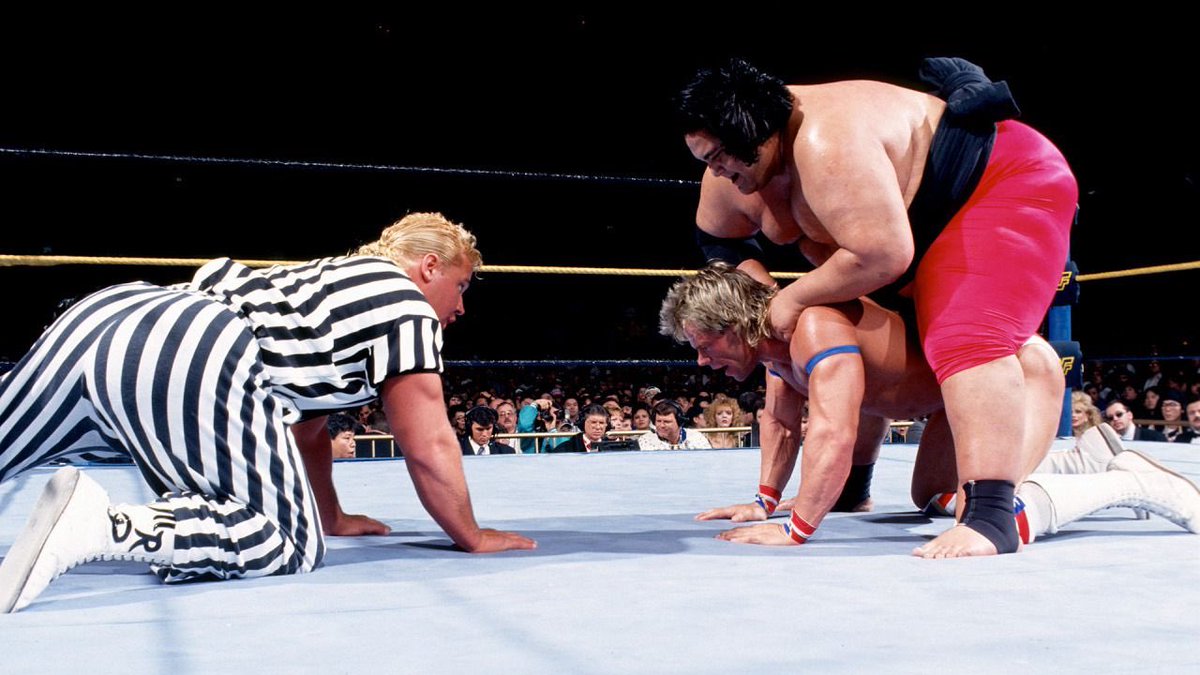 Wrestlemania X would be a busy night for the WWF Championship.Mr Perfect would disqualify Lex Luger giving the title back to Yokozuna who would then go on to lose the title in the main event to Bret “The Hitman” Hart. #WWE  #AlternateHistory