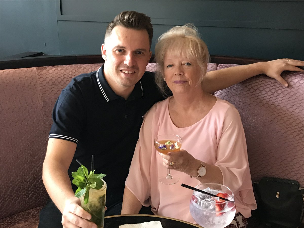 DannyMacavfc's tweet photo. Happy 75th Birthday Mum 💜💙 #MrsMac https://t.co/rhvoarK1cL
