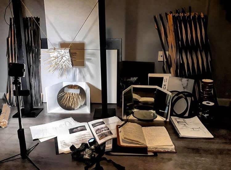 LeedsSimmer's tweet photo. Stephani Zinonos showed us how she has adapted her large scale sculptural practice in her new, home kitchen studio!
#simmerleeds #degreeshowsunited https://t.co/IlpVBG9oCW