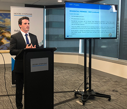 moore_australia's tweet photo. Today our Perth office had the pleasure of presenting an online GST Workshop for all our wonderful WALGA clients. We received some great thought-provoking questions particularly around property. Thanks to everyone who attended. 

#moorestephens #GST #walga https://t.co/oa7QV9neTD