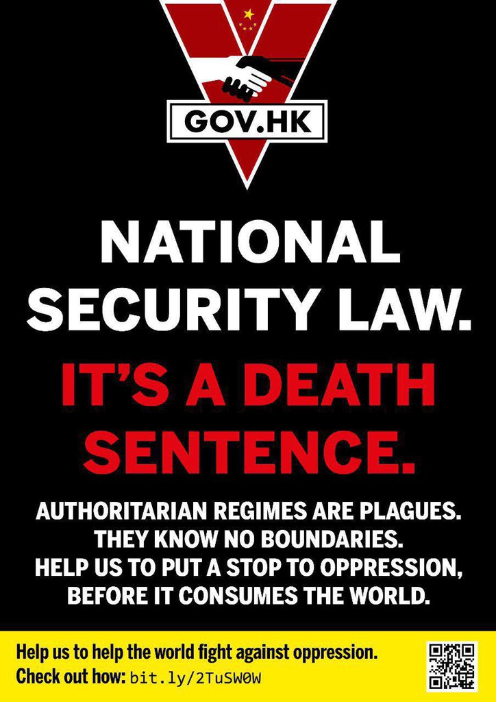 LamLamcy's tweet photo. @abcnews #NationalSecurityLaw and #HKPoliceTerrorists keep suppressing our freedom of speech and human rights #SOSHK https://t.co/LFNpeDzNmW